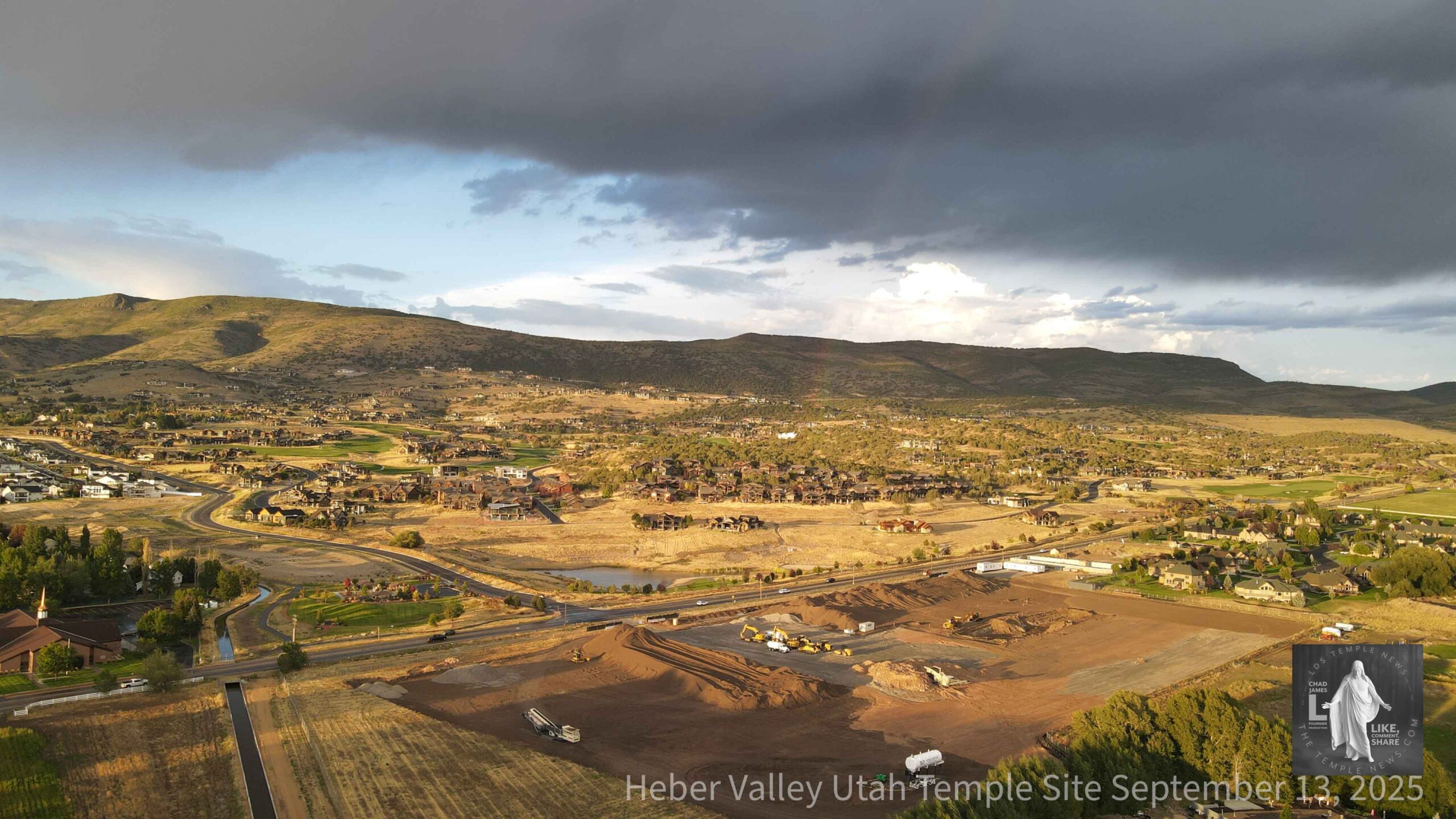 Visit the Heber Valley Utah Temple Site by LDS Temple News