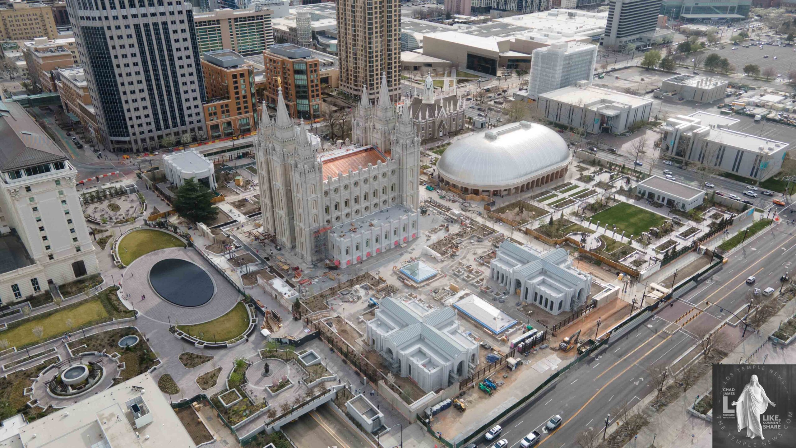Visit the Salt Lake Temple by LDS Temple News