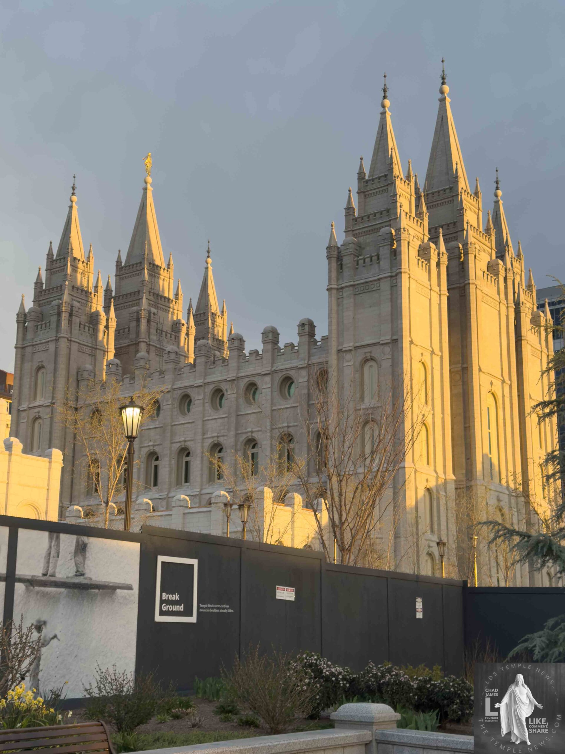 Who can go to the Salt Lake City Temple open house 2027?