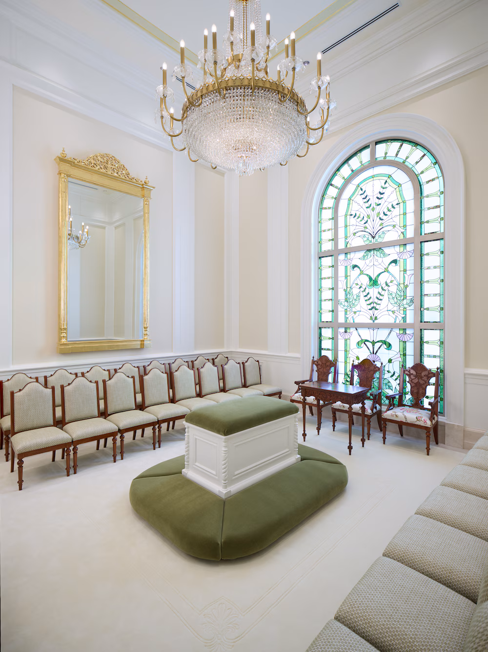 A sealing room in the Davao Philippines Temple