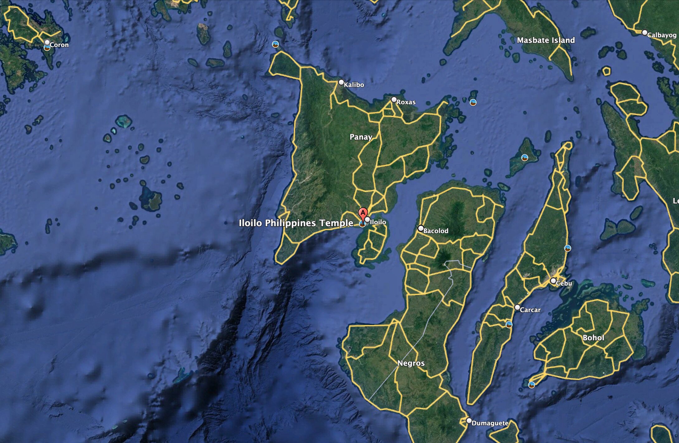 Country View of the Iloilo Philippines Temple