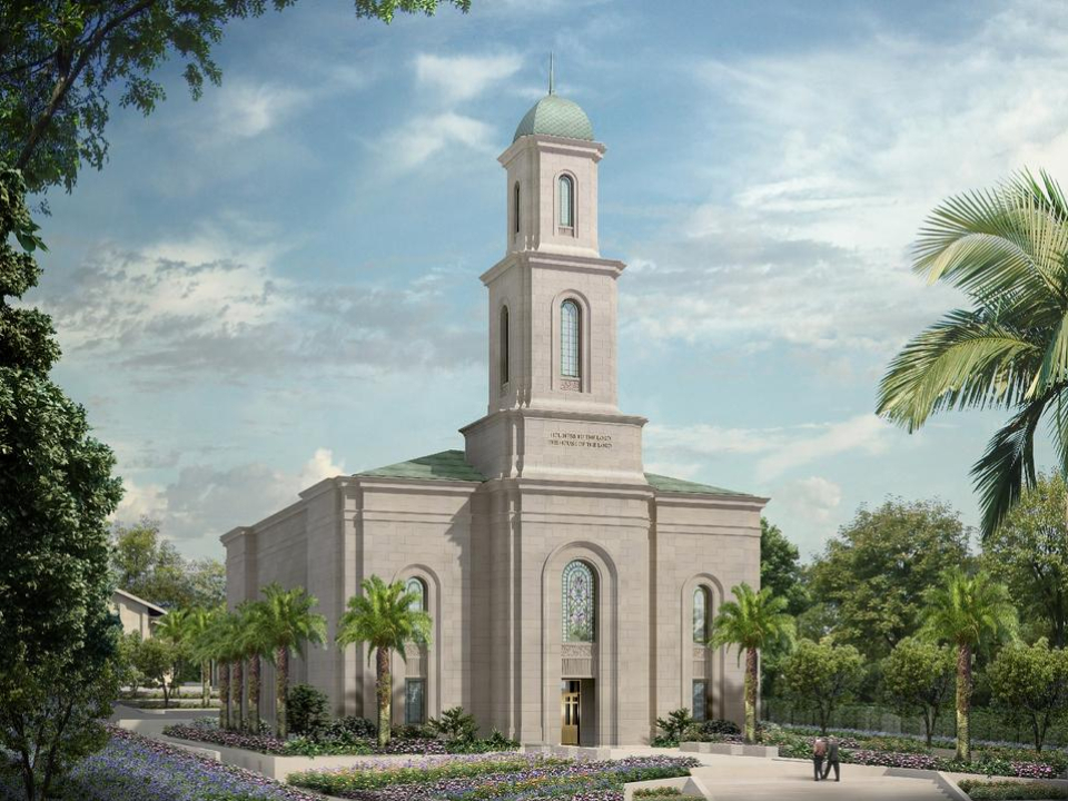 Davao Philippines Temple Rendering