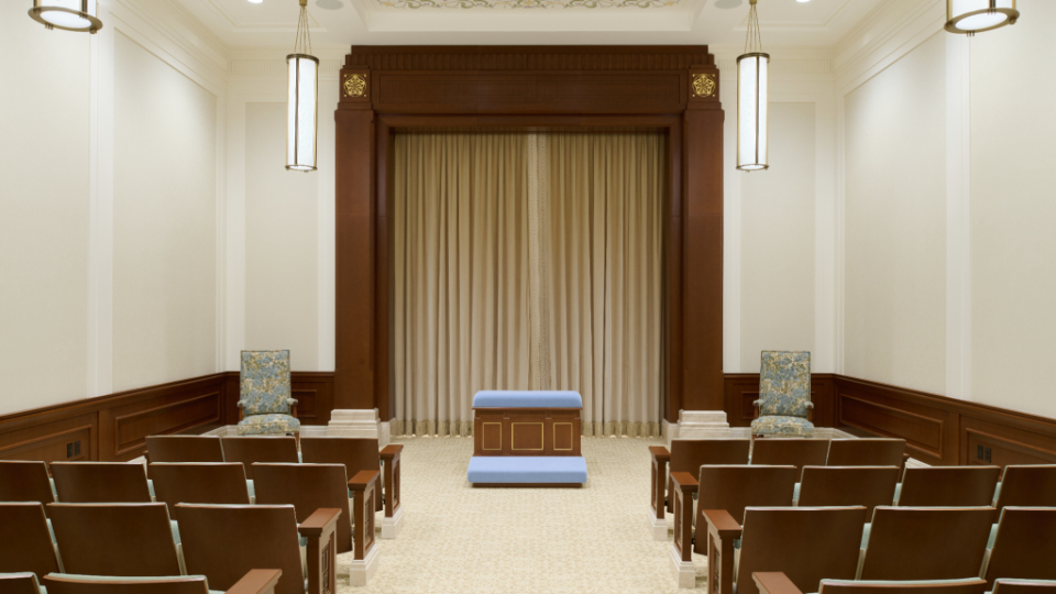 Instruction Room in the Willamette Valley Oregon Temple