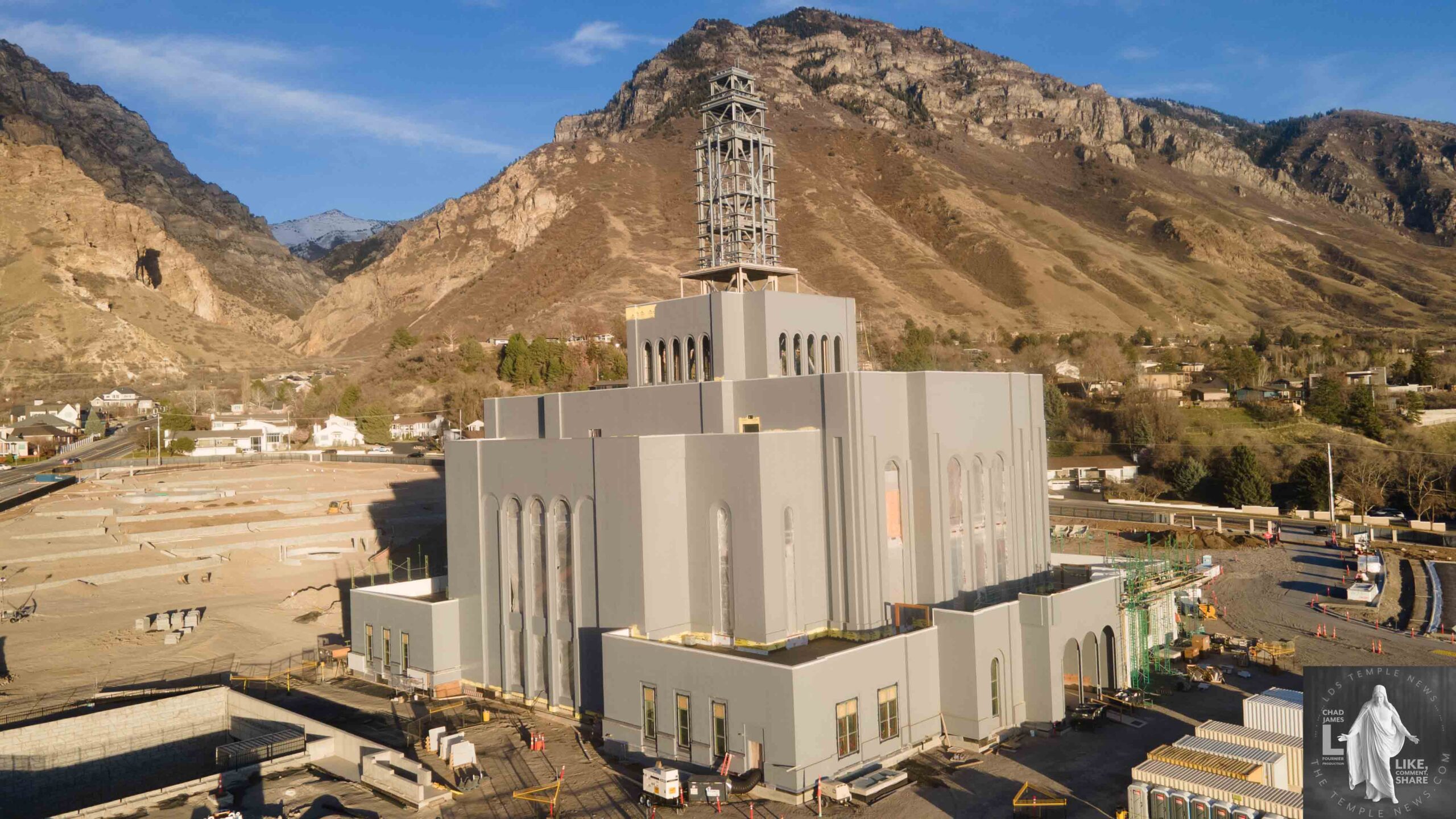 LDS Temple News Provo Utah Rock Canyon Temple