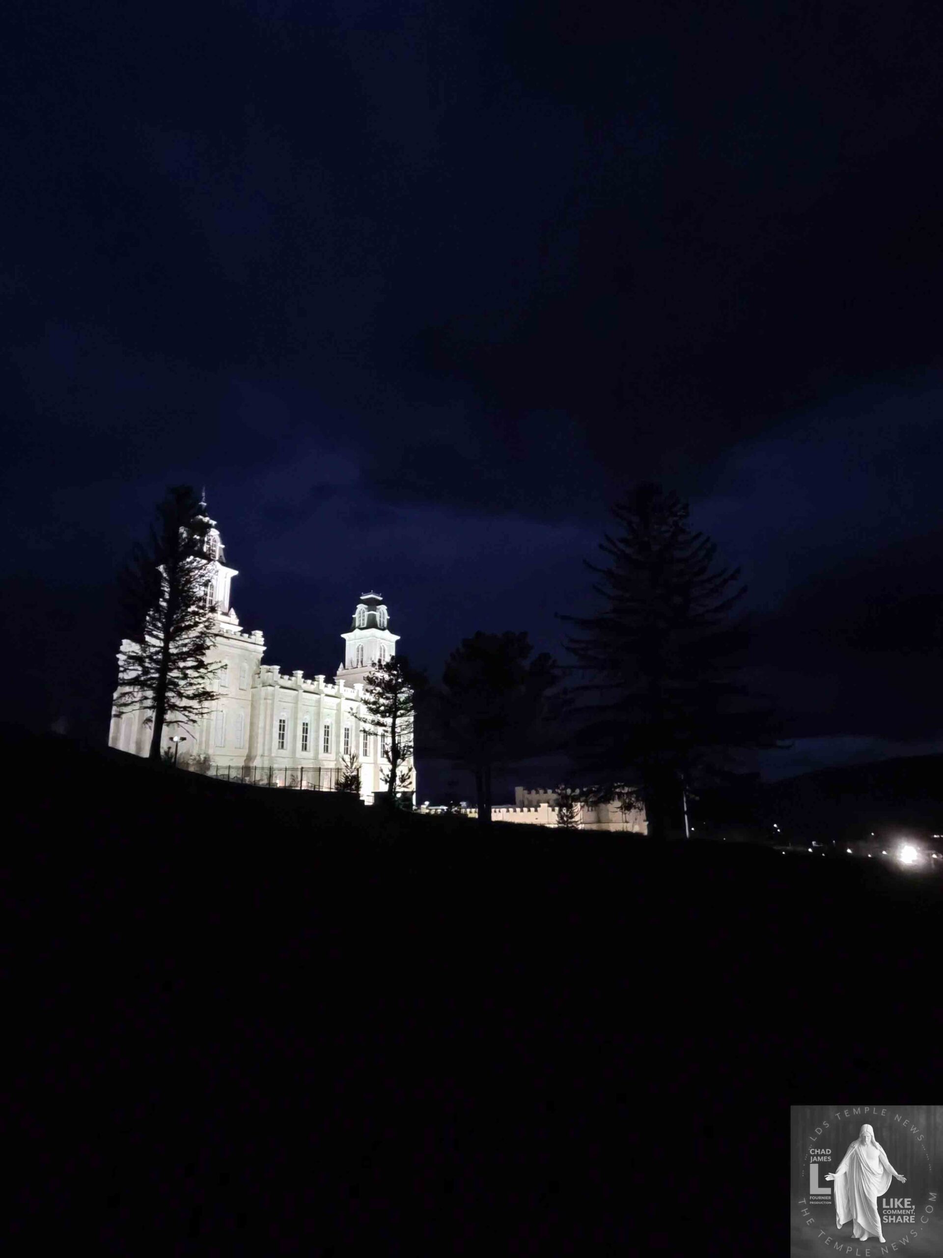 Manti Utah Temple Dedicated by the late Prophet Russell M. Nelson