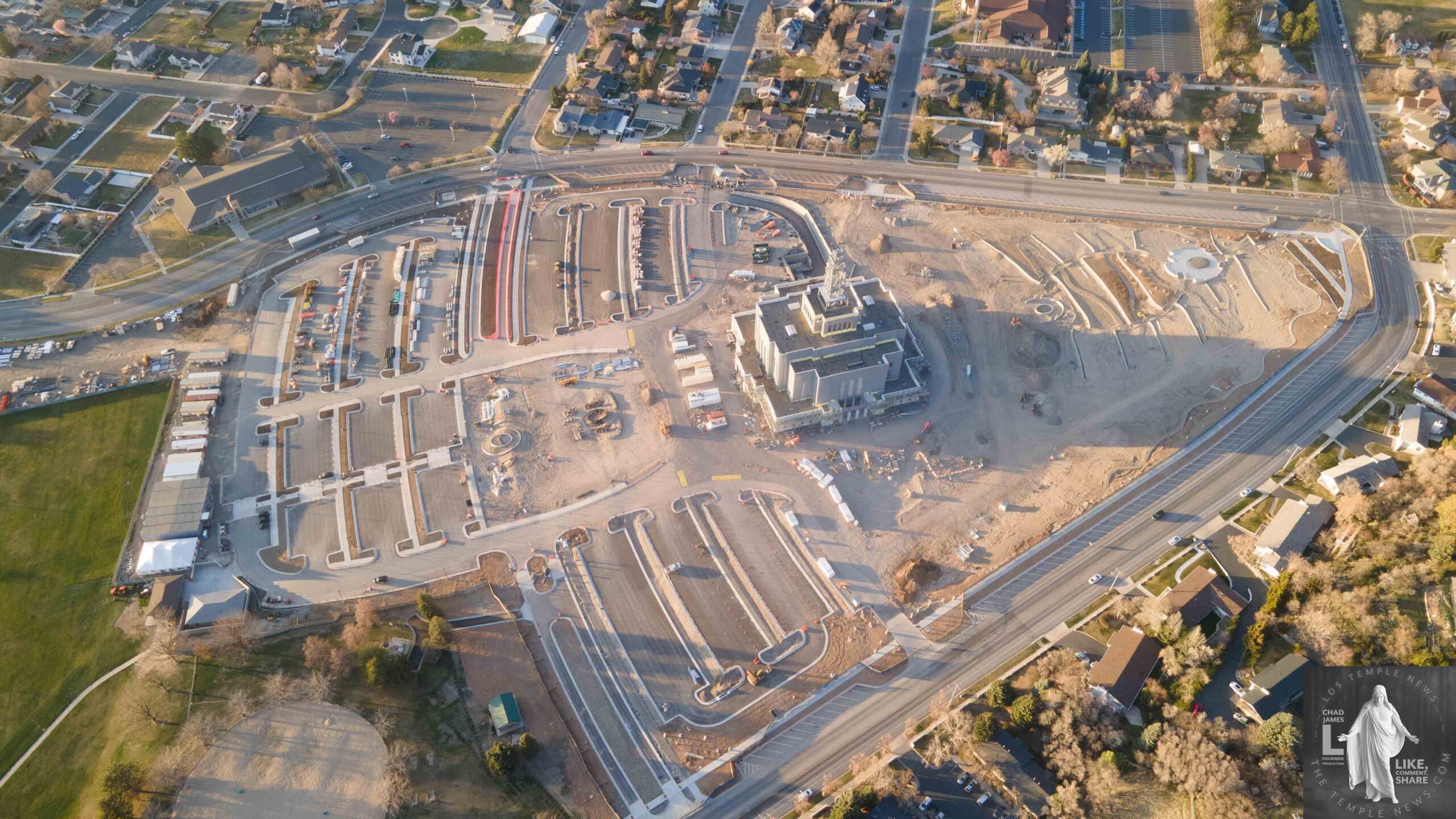 Provo Utah Rock Canyon Temple is expected to be completed late 2027