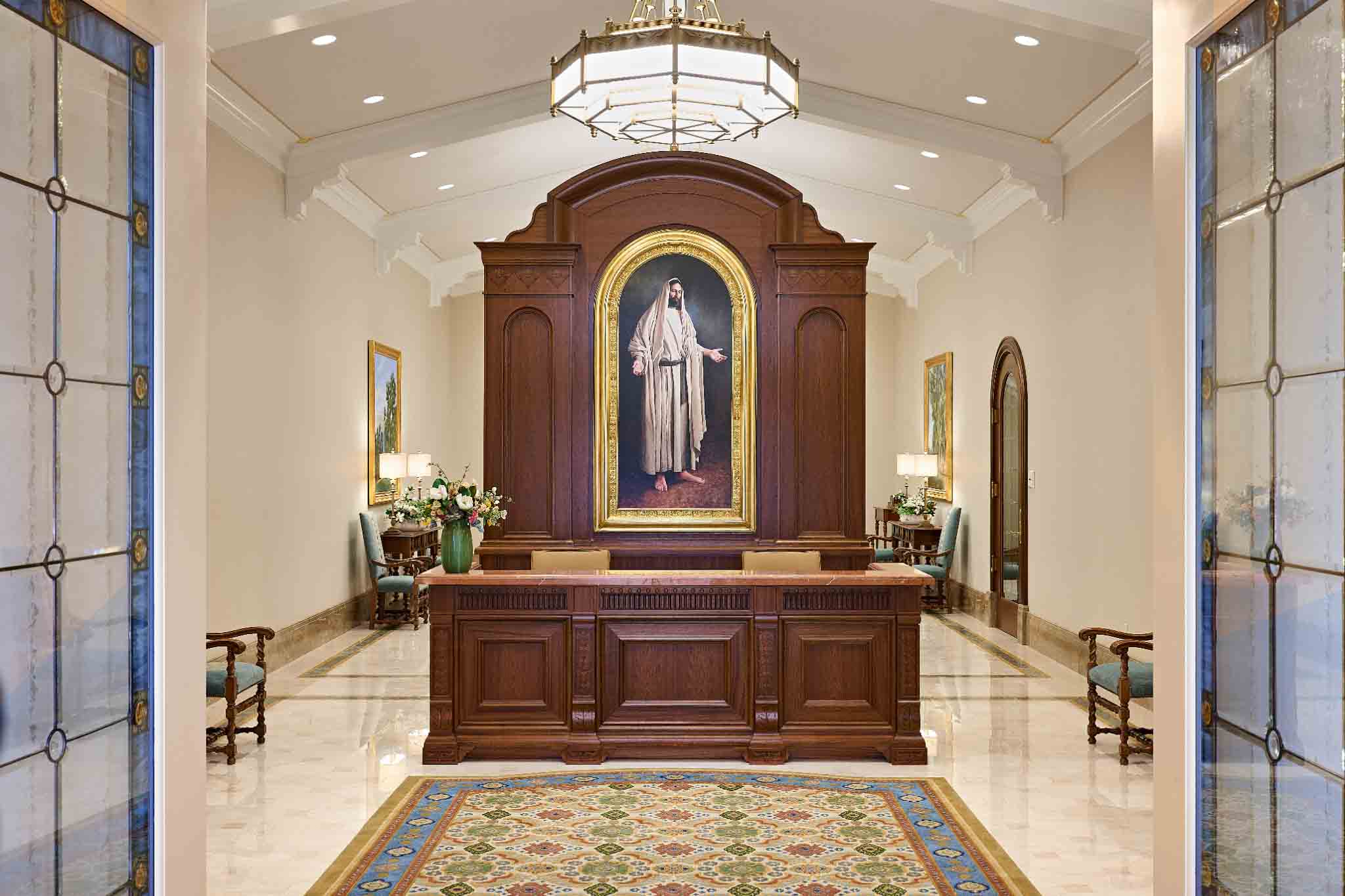Recommend Desk at the Yorba Linda California Temple