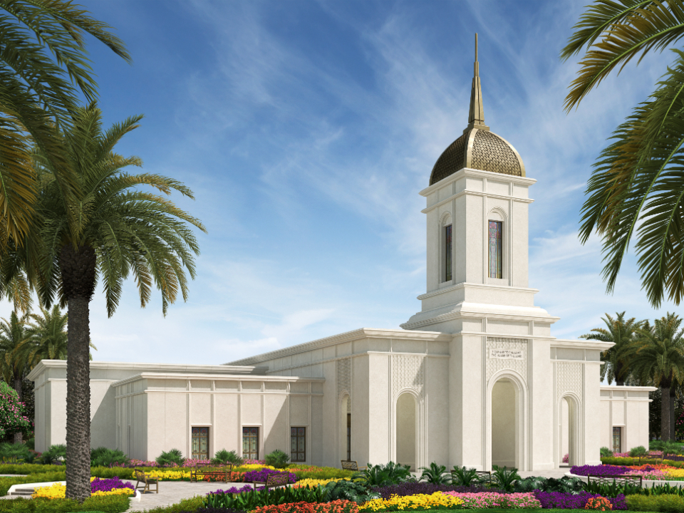 Rendering of the Iloilo Philippines Temple