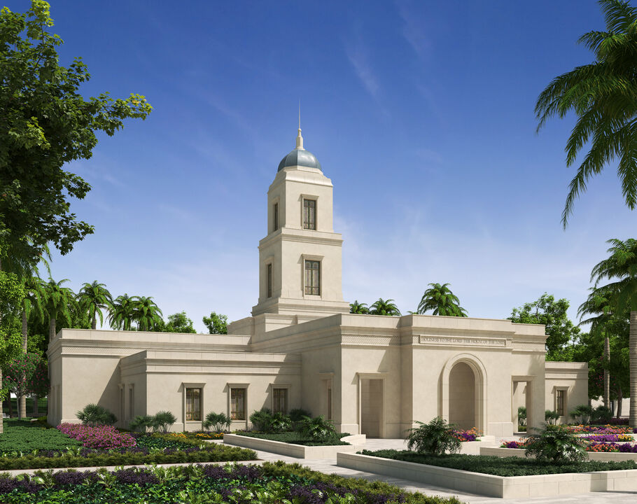 Rendering of the Naga Philippines Temple