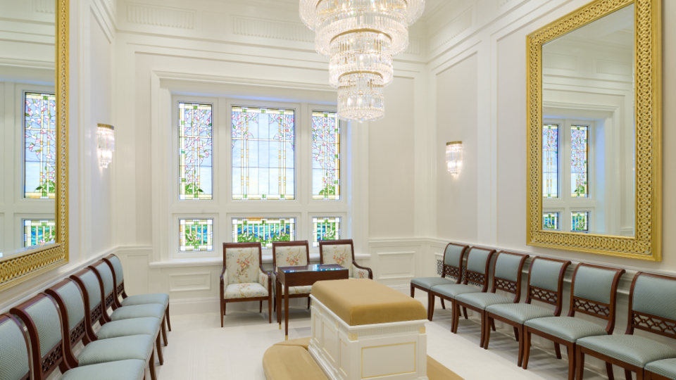 Sealing Room in the Willamette Valley Oregon Temple