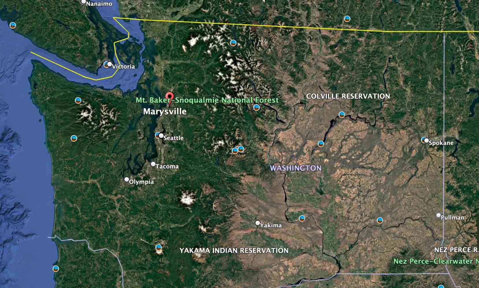 State View of the Marysville Washington Temple