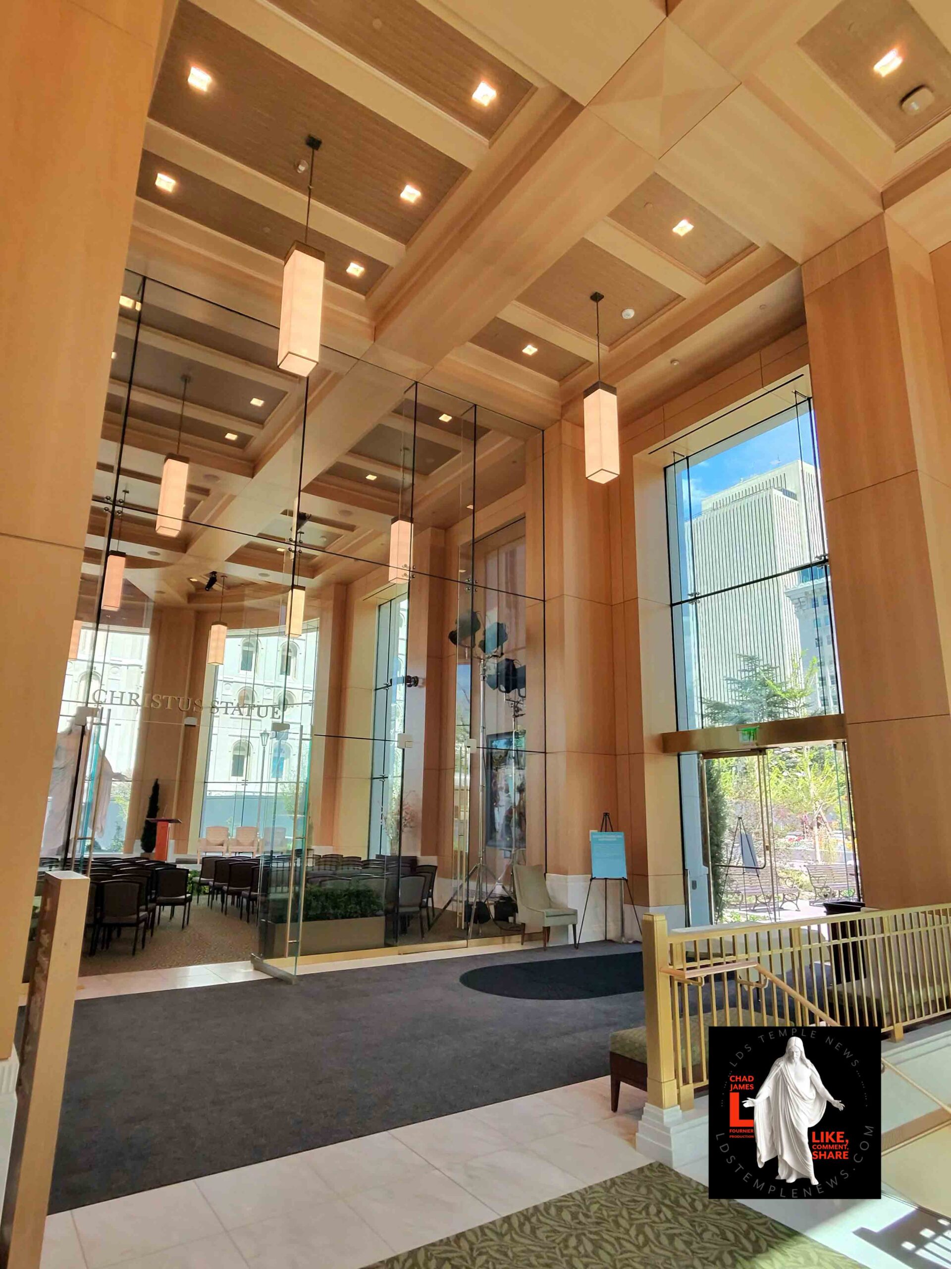 Temple Square Visitors' Center set to open, inviting All to 'come and see’.