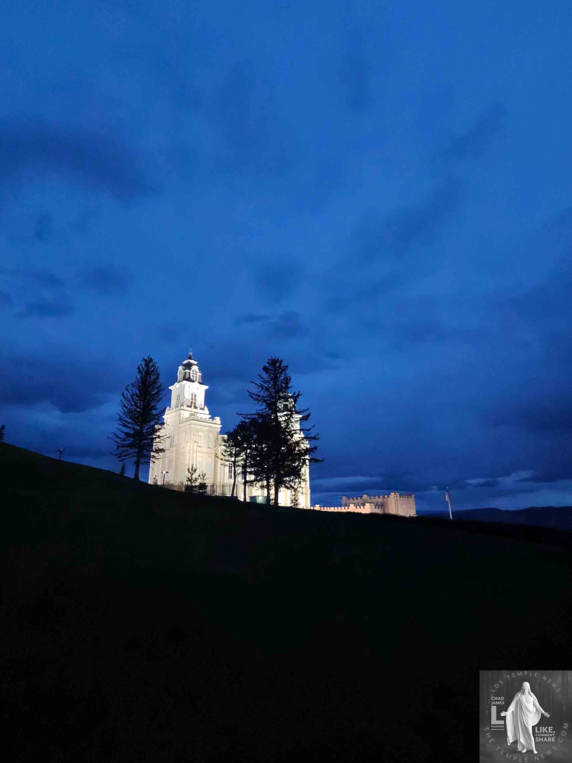 The Manti Utah Temple is the 3rd operating temple of The Church of Jesus Christ of Latter-day Saints