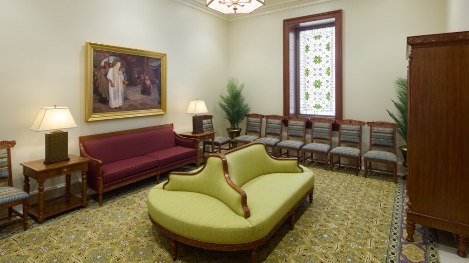 Waiting Area in the Bacolod Philippines Temple