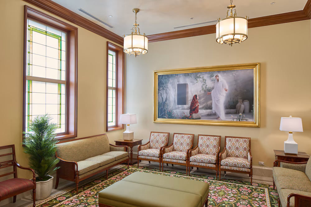 Waiting Area in the Davao Philippines Temple