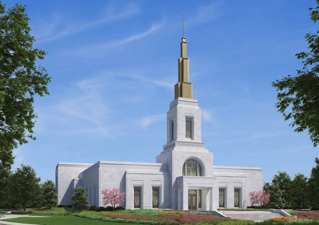 Colorado Springs Colorado Temple Rendering
