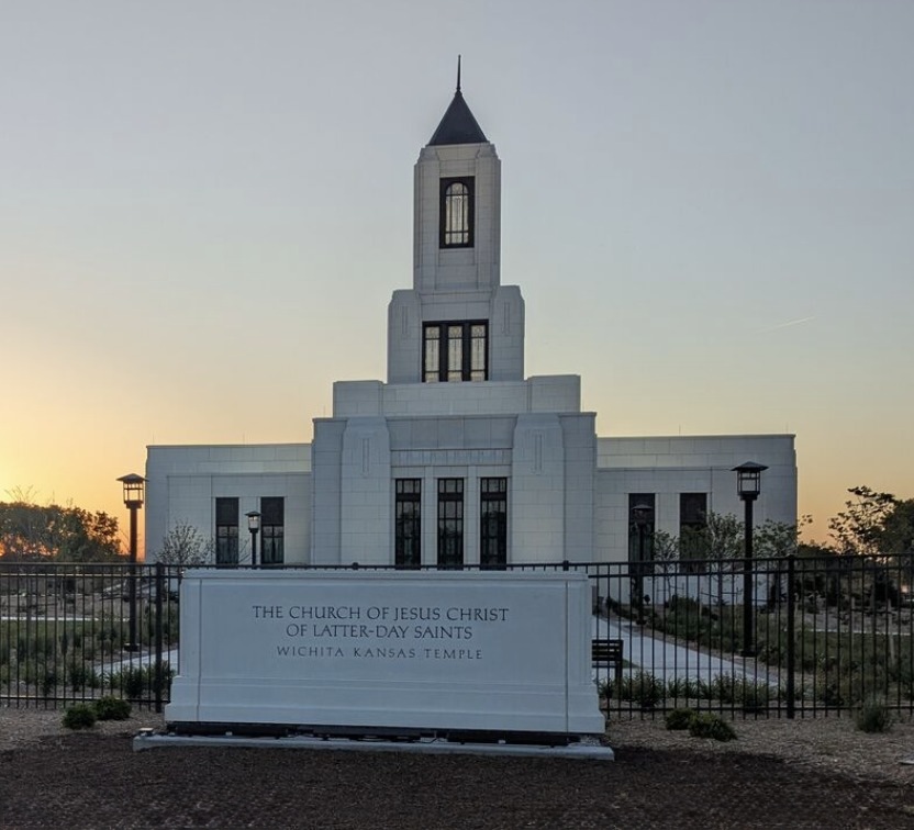 Exploratory views on Wichita Kansas Temple Photography by LDS Temple News