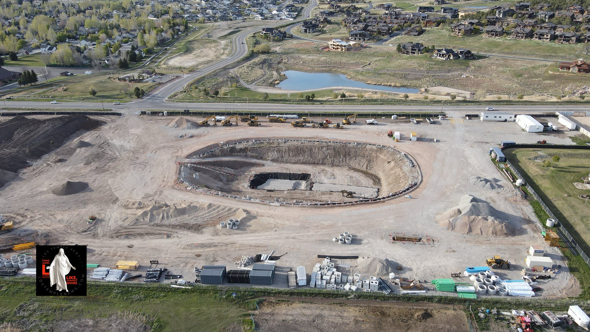 Heber Valley Utah Temple media by LDS Temple News