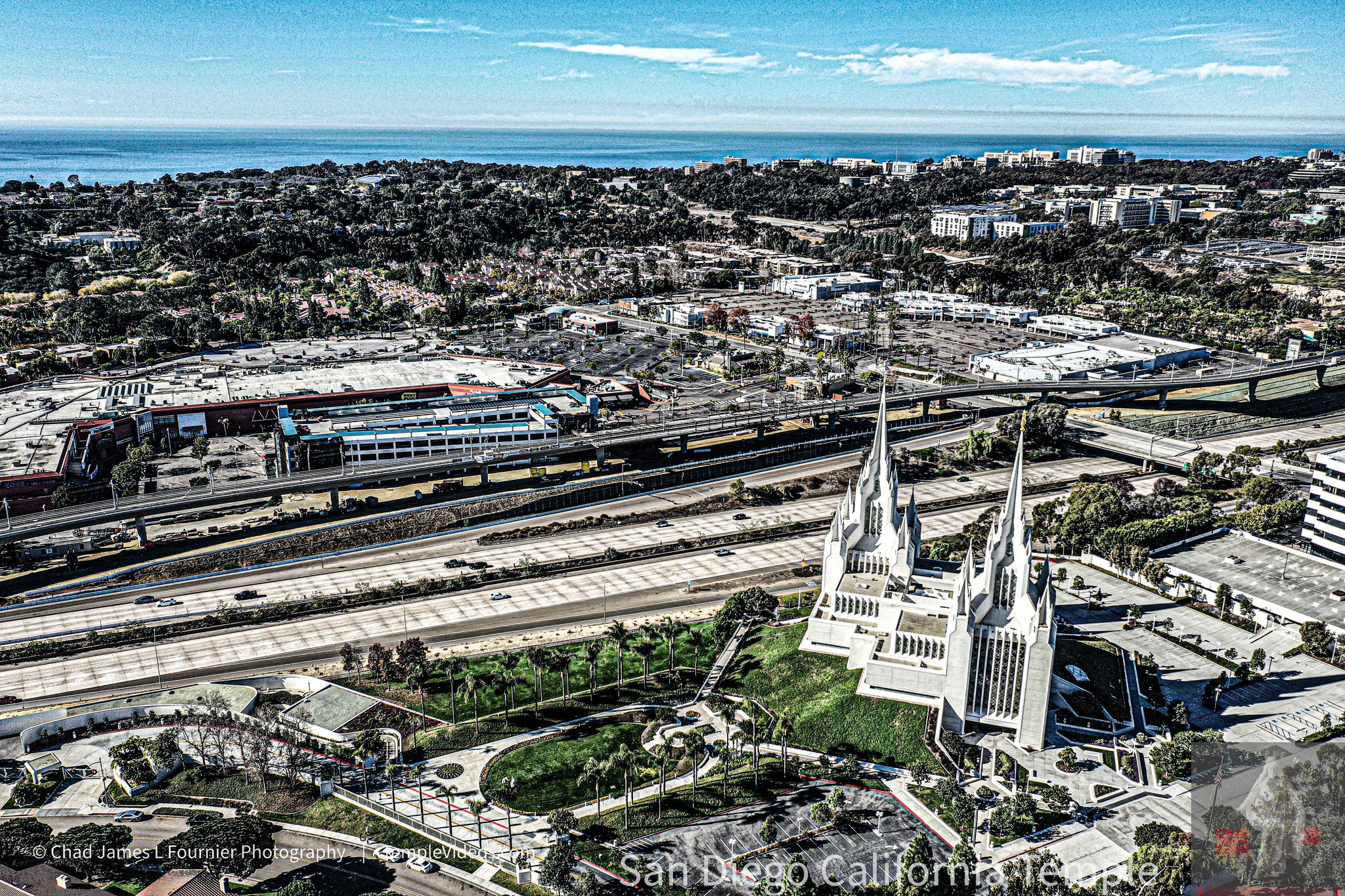 LDS Temple News Presents San Diego California Temple Photography