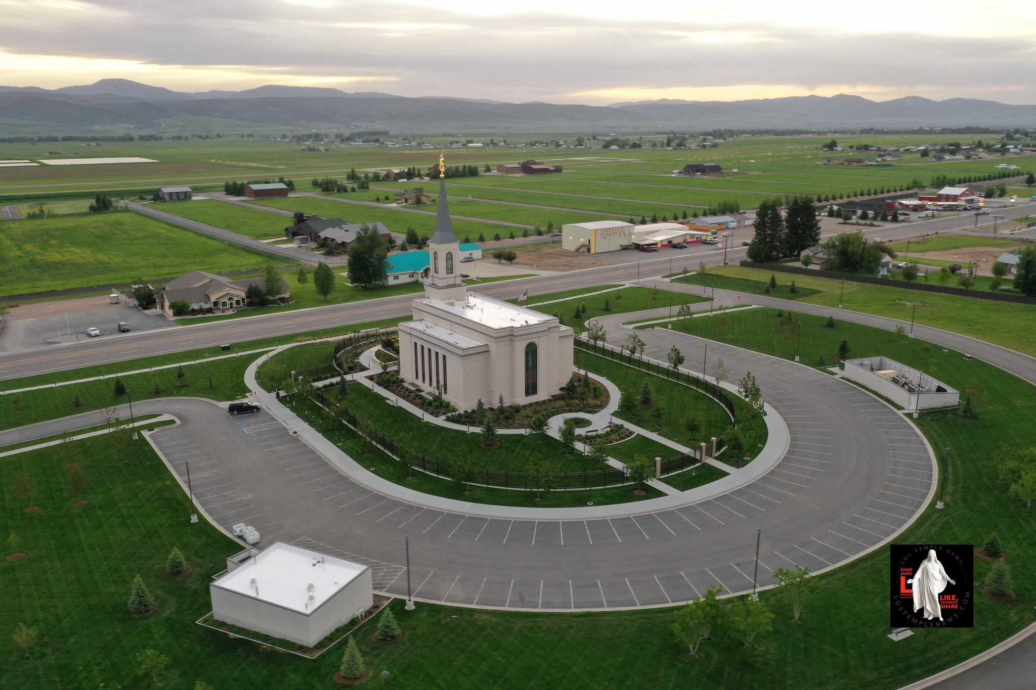 LDS Temple News Presents Star Valley Wyoming Temple a House of the Lord