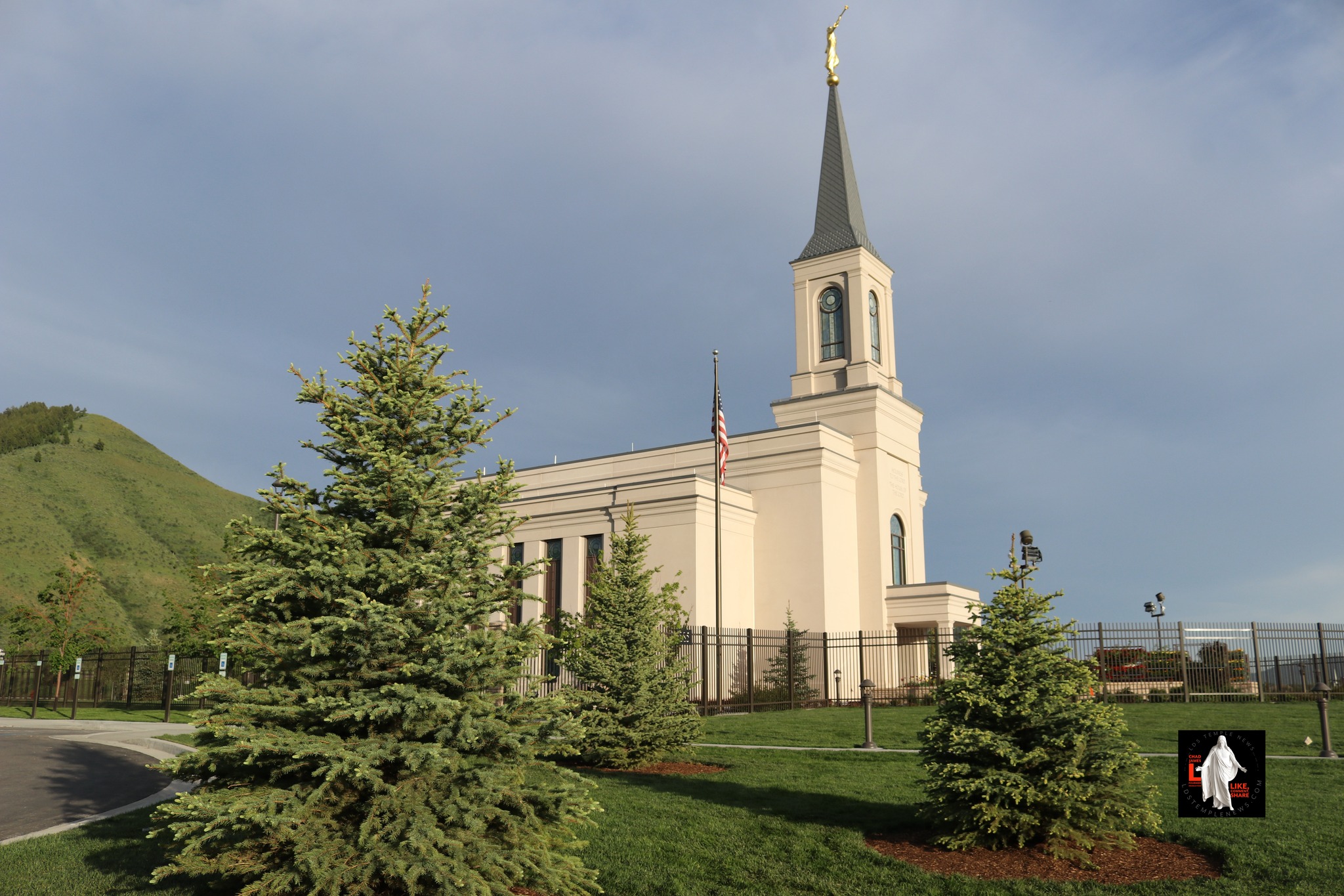 LDS Temple News Presents the Star Valley Wyoming Temple House of the Lord Holiness to the Lord