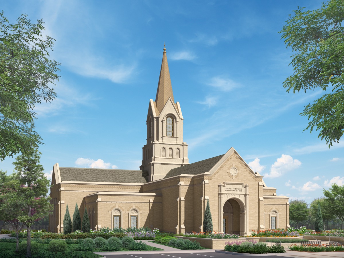Rendering of the Rapid City South Dakota Temple was released on February 23, 2026