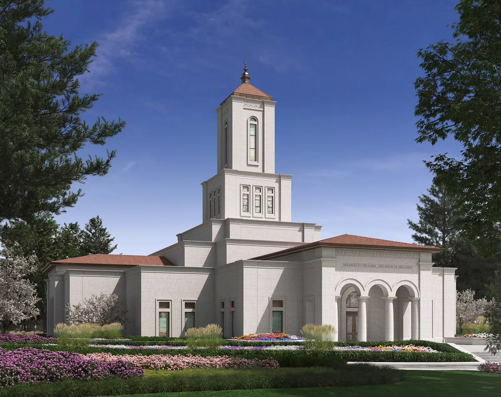 Rendering of the Sunnyvale California Temple