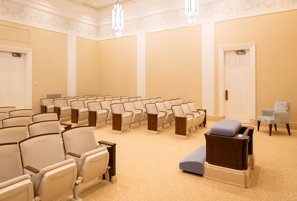 Saratoga Springs Utah Temple Instruction Room