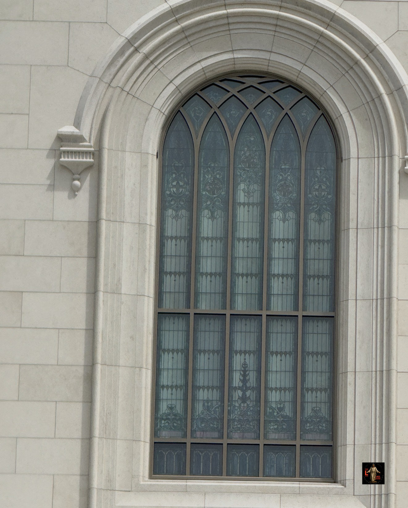 Stained Glass photos shared by LDS Temple News Smithfield Utah Temple