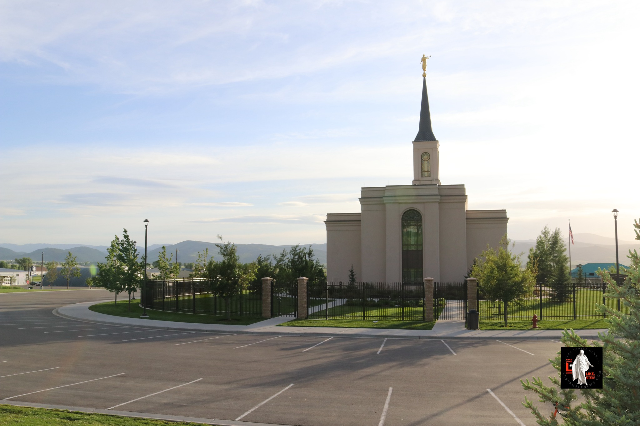 Star Valley Wyoming Temple Photography by LDS Temple News