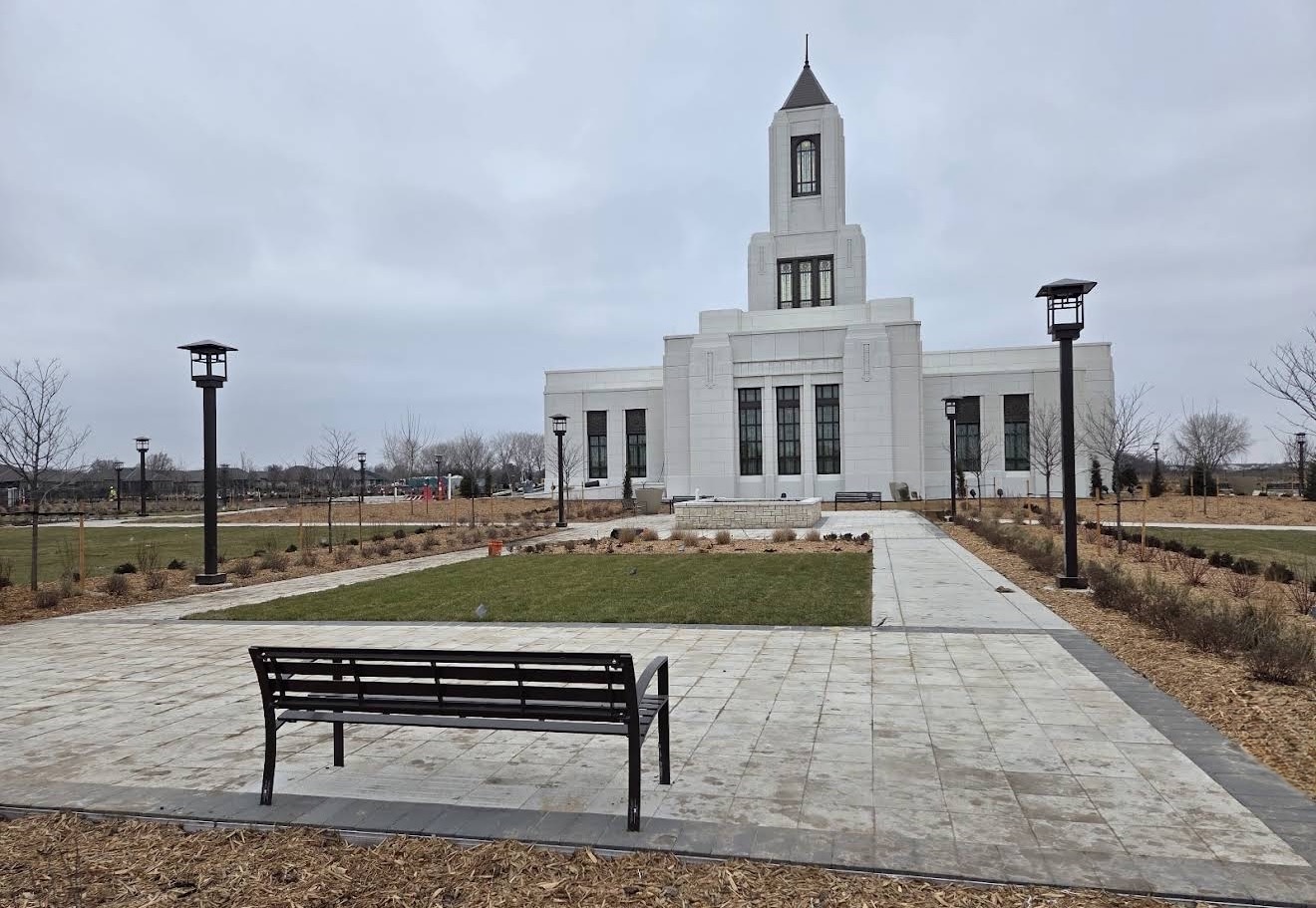 Wichita Kansas Temple is 9,950 square feet and will be a single-story temple.