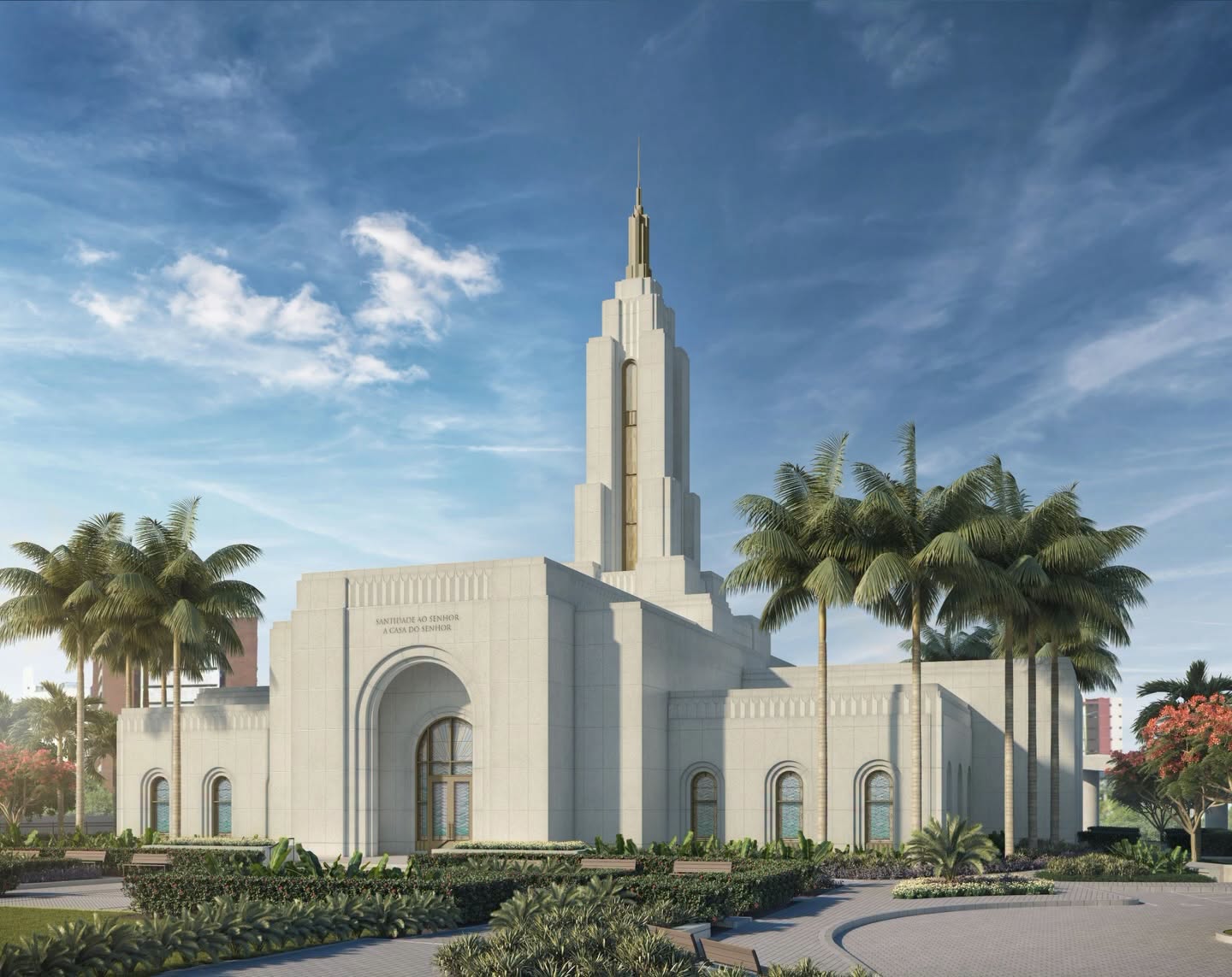 João Pessoa Brazil Temple Rendering