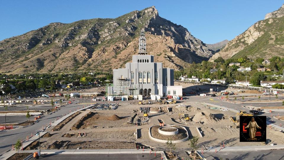 LDS Temple News discusses Provo Utah Rock Canyon Temple Construction Photography