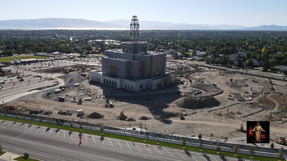 LDS Temple News reports on Provo Utah Rock Canyon Temple Construction Photography