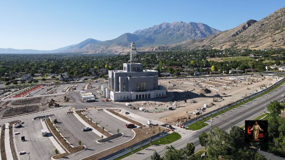 Provo Utah Rock Canyon Temple Construction Photography details by LDS Temple News