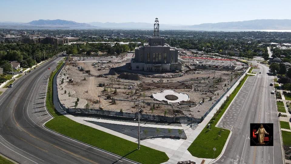 The LDS Temple News on Provo Utah Rock Canyon Temple Construction Photography