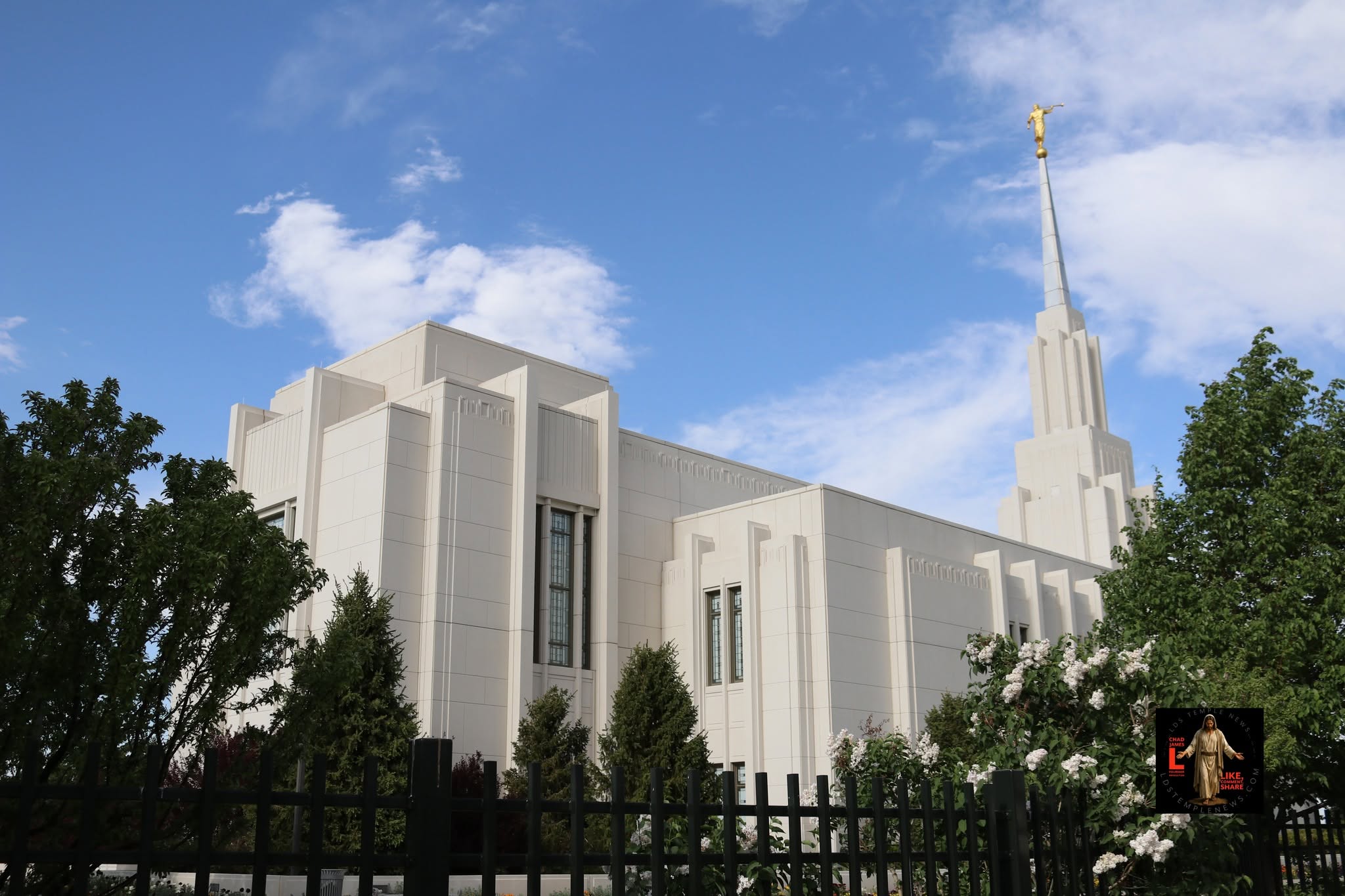From LDS Temple News Twin Falls Idaho Temple Photography