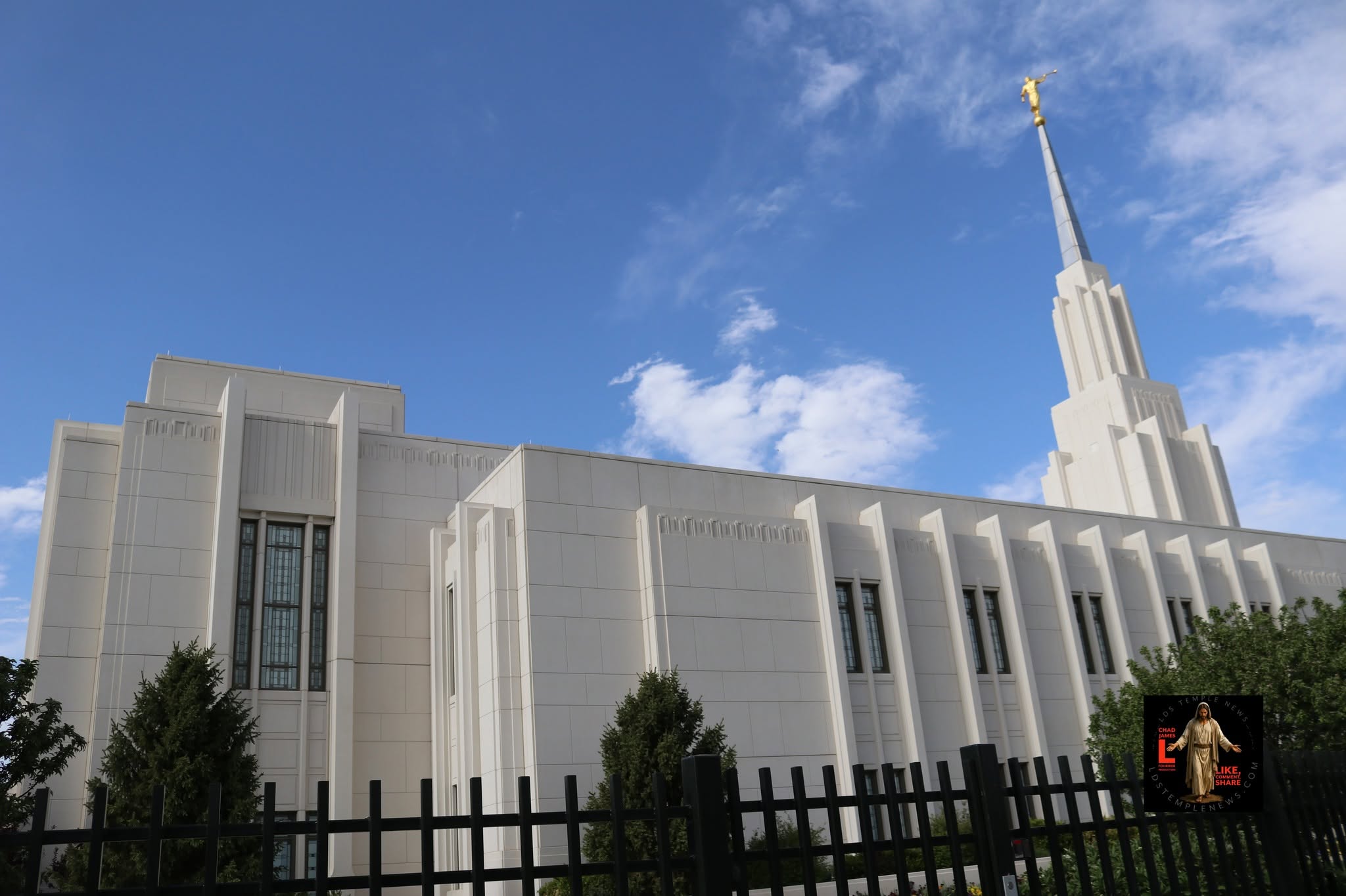 Photography of Twin Falls Idaho Temple by LDS Temple News