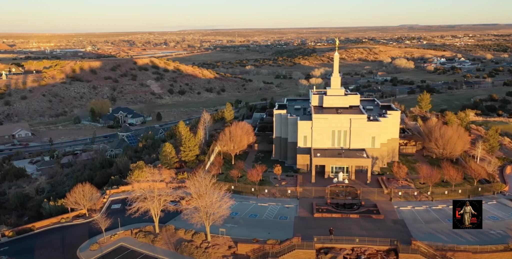 Snowflake Arizona Temple Trees