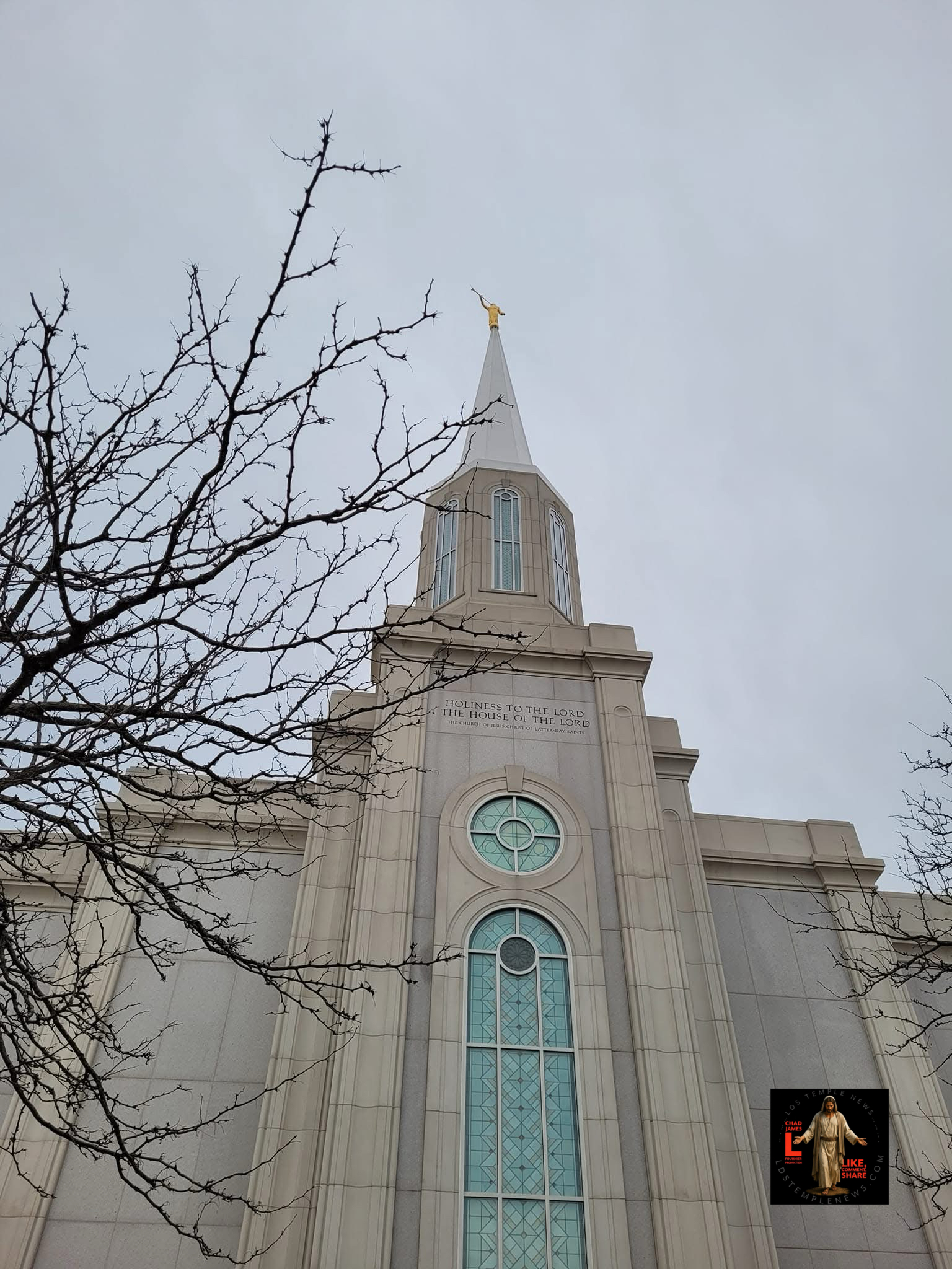 The reflections from LDS Temple News on St. Louis Missouri Temple Photography