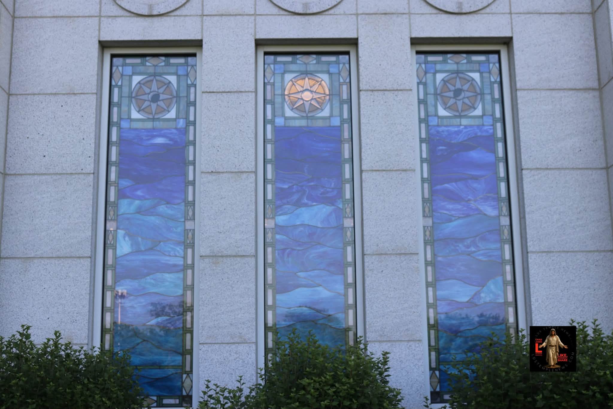 Winter Quarters Nebraska Temple Art Glass