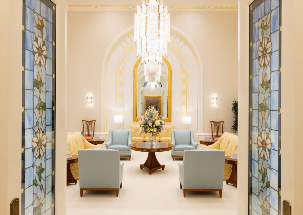 Celestial Room in the Modesto California Temple